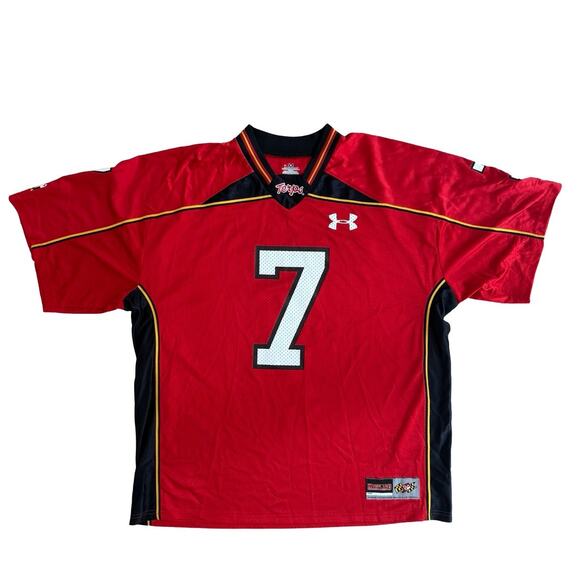 Boomer Esiason Signed Maryland Terrapins Terps Football Jersey - XL - Picture 1 of 6